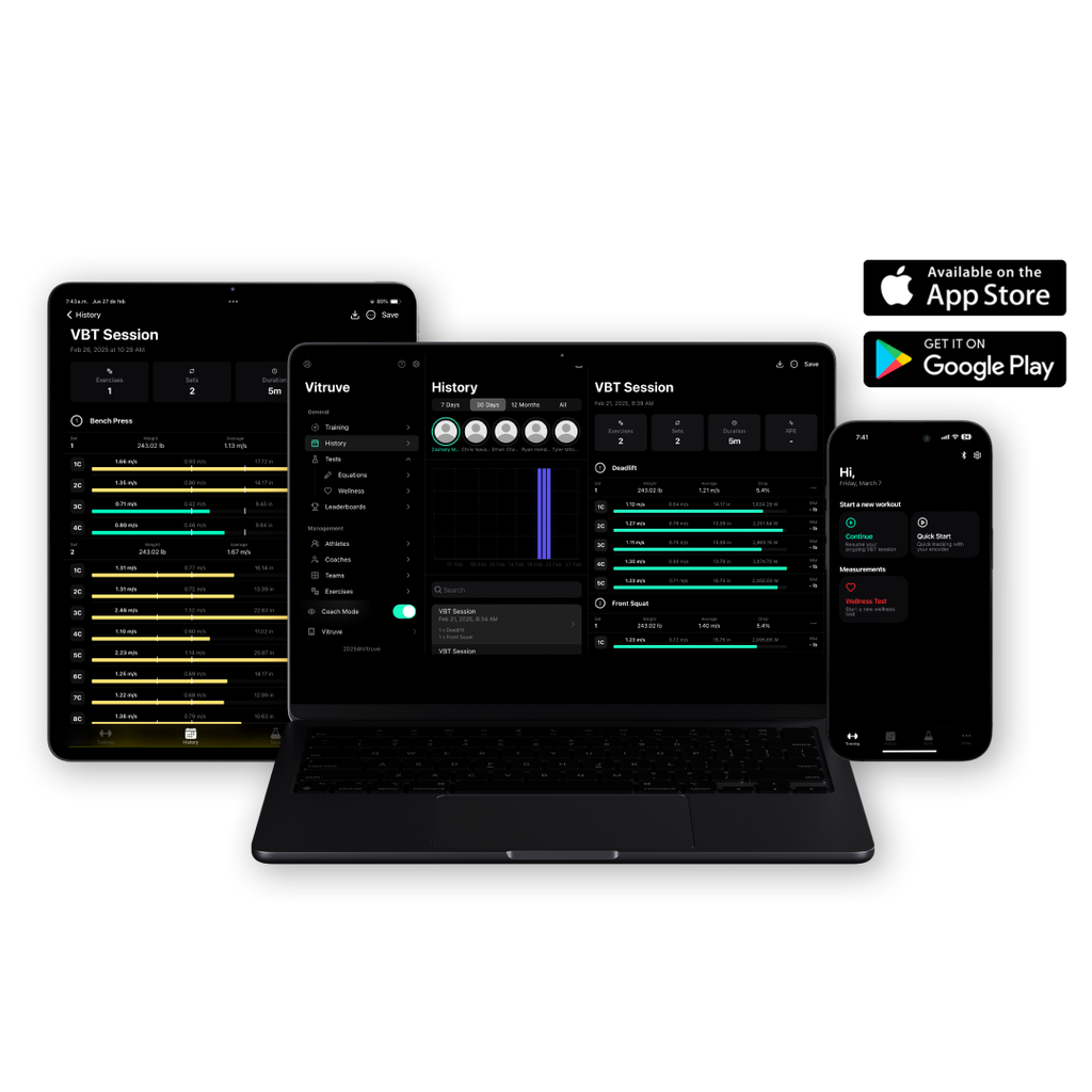 VITRUVE VBTトレーニング Vitruve VBT Encoder + App – Vitruve Store WW
